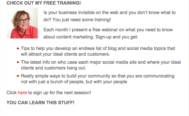 Screen Shot 2014 12 12 at 9.21.35 AM Learn the difference between a blog and a newsletter